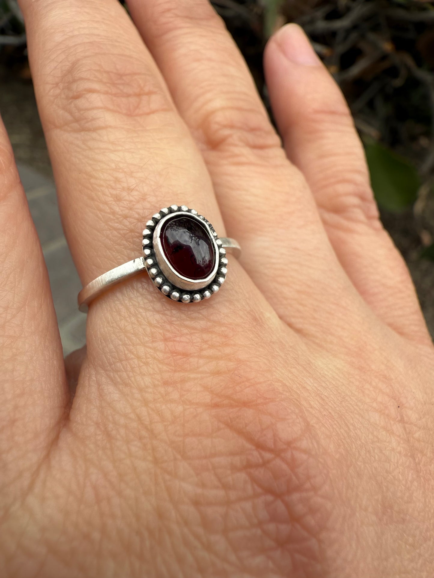 Dotted garnet