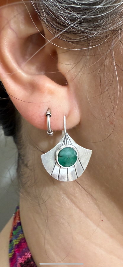 Emerald Earrings