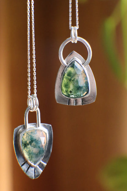 Moss Agate pendant